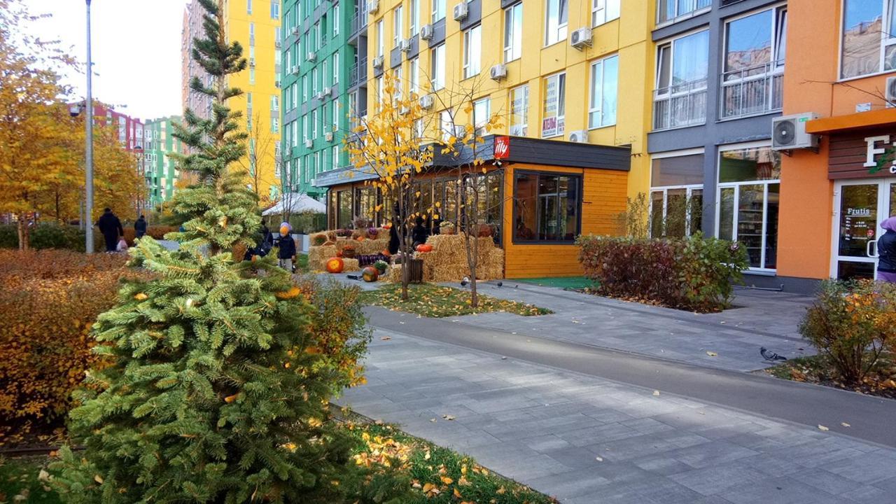 Georgeous Bright Studio In A Bright Residential Complex Comfort Town Кт-08 Kyiv Exterior photo