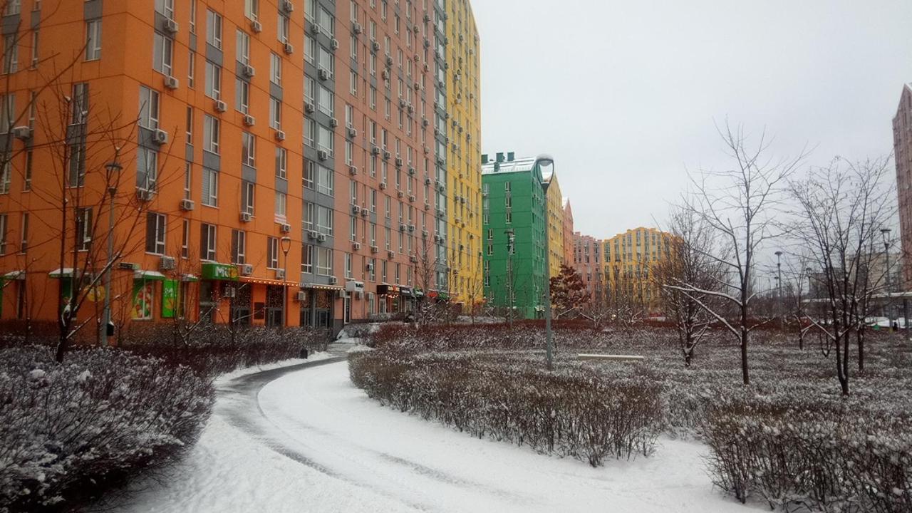 Georgeous Bright Studio In A Bright Residential Complex Comfort Town Кт-08 Kyiv Exterior photo