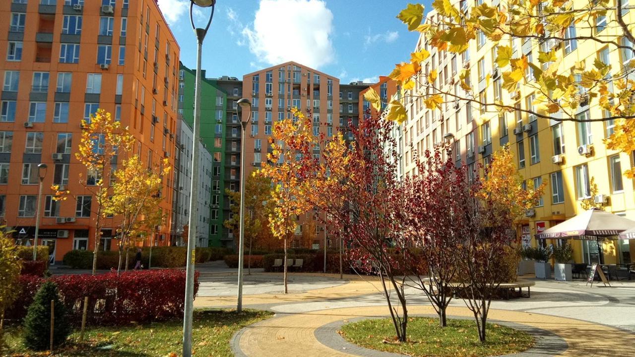 Georgeous Bright Studio In A Bright Residential Complex Comfort Town Кт-08 Kyiv Exterior photo
