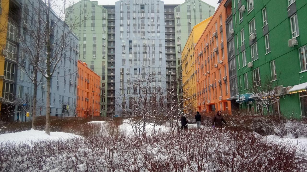 Georgeous Bright Studio In A Bright Residential Complex Comfort Town Кт-08 Kyiv Exterior photo