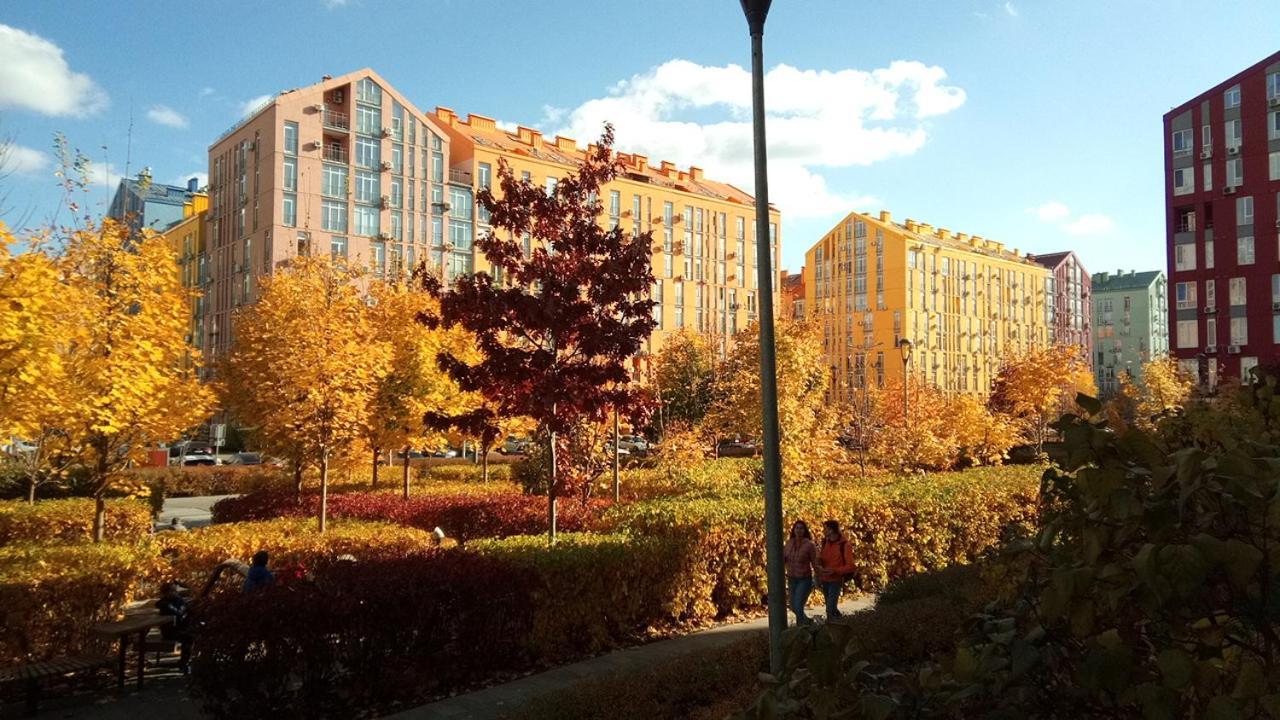 Georgeous Bright Studio In A Bright Residential Complex Comfort Town Кт-08 Kyiv Exterior photo