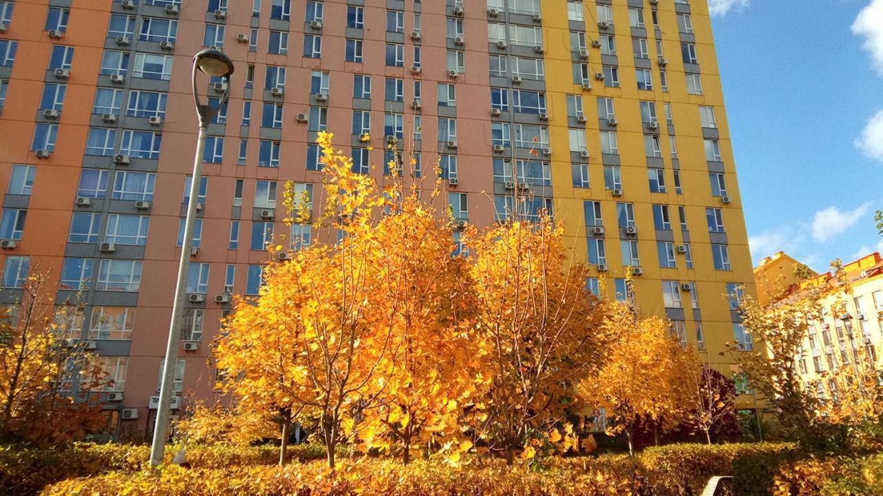 Georgeous Bright Studio In A Bright Residential Complex Comfort Town Кт-08 Kyiv Exterior photo